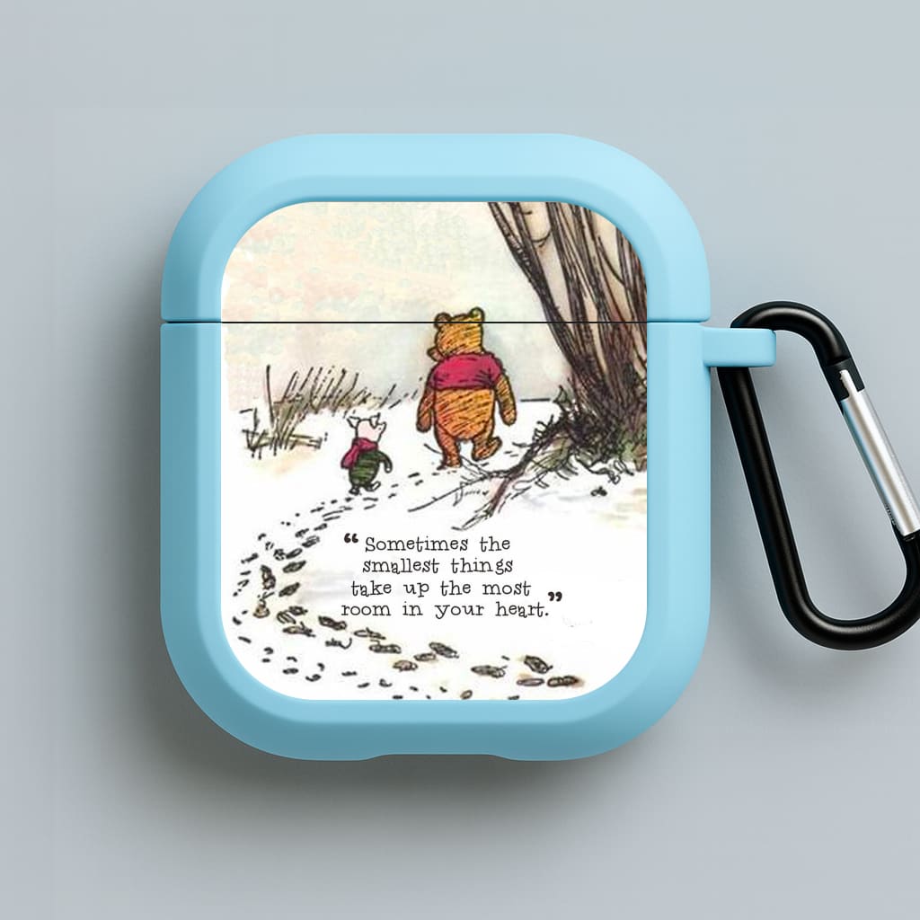 Sometimes The Smallest Things Blue AirPods Case