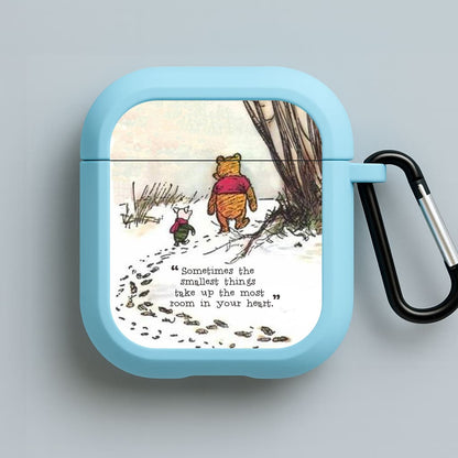 Sometimes The Smallest Things Blue AirPods Case