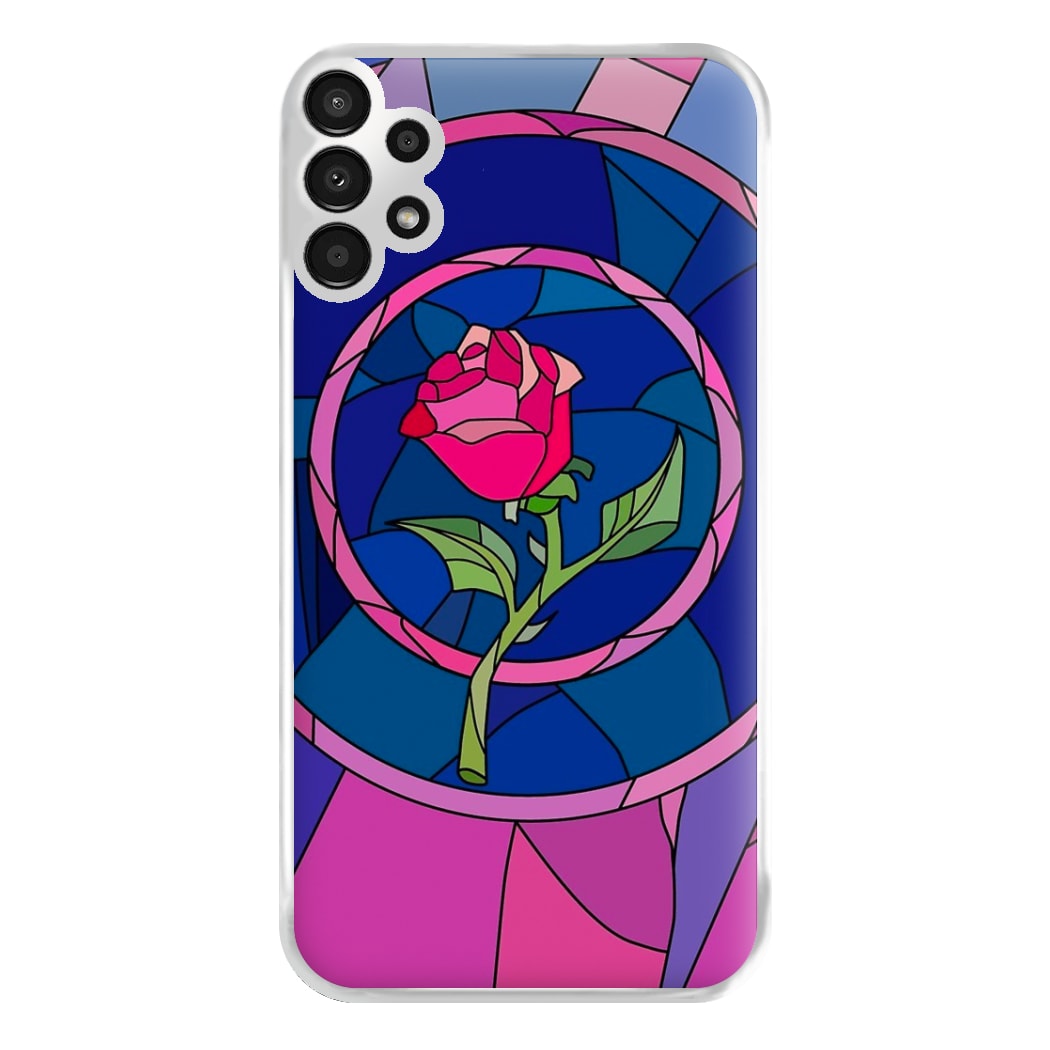 Glass Rose - Beauty Phone Case for Galaxy A13