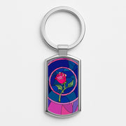 Glass Rose - Beauty Luxury Keyring 1