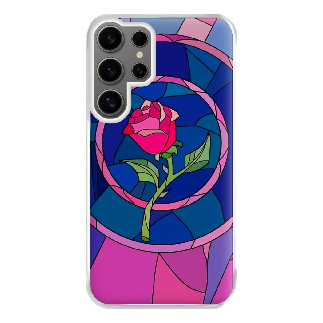 Glass Rose - Beauty Phone Case for Galaxy S24 Ultra