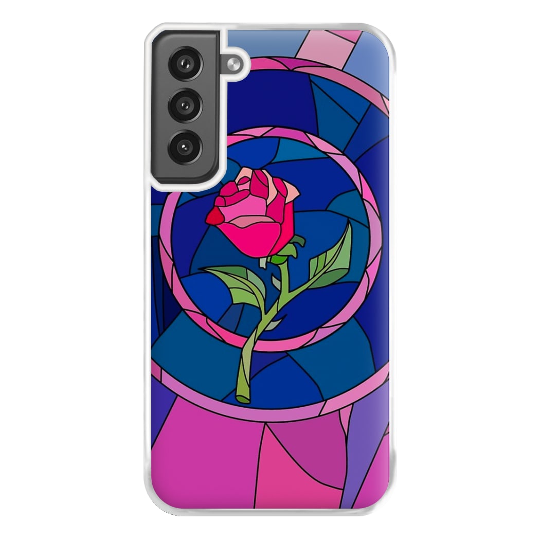 Glass Rose - Beauty Phone Case for Galaxy S21FE