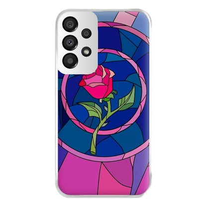 Glass Rose - Beauty Phone Case for Galaxy A33