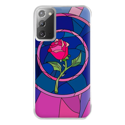 Glass Rose - Beauty Phone Case for Galaxy Note 20 Ultra