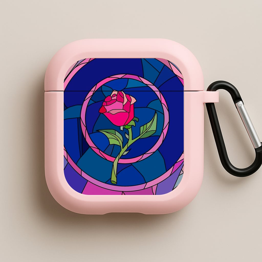 Glass Rose - Beauty Pink AirPods Case
