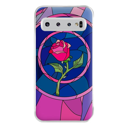 Glass Rose - Beauty Phone Case for Galaxy S10 Plus