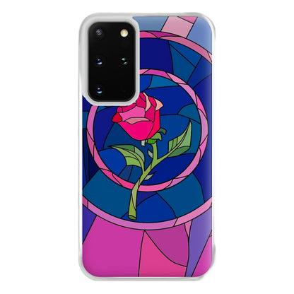 Glass Rose - Beauty Phone Case for Galaxy S20 Plus