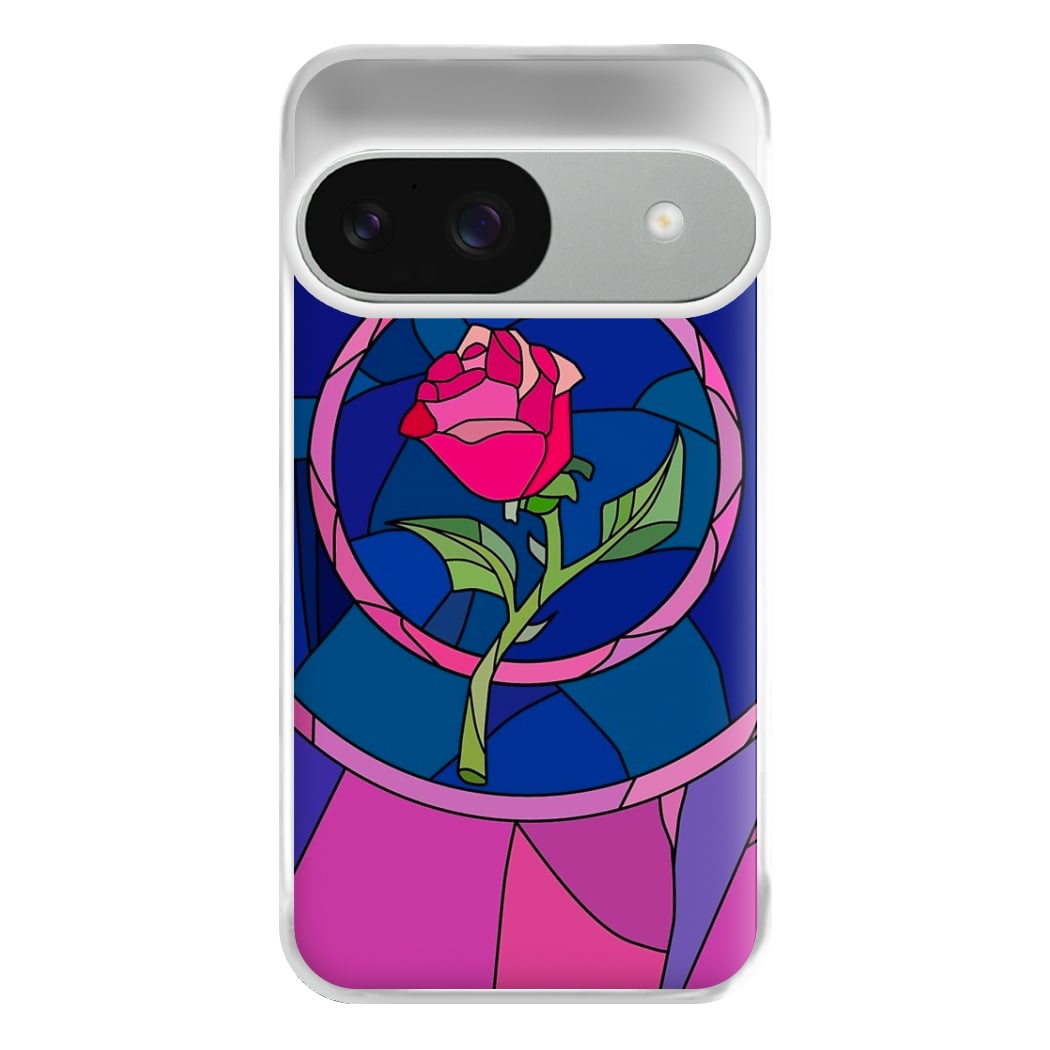 Glass Rose - Beauty Phone Case for Google Pixel 9 / 9 Pro