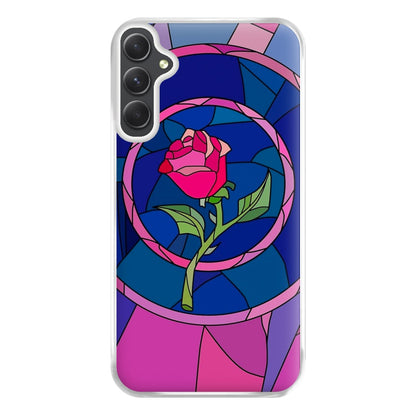 Glass Rose - Beauty Phone Case for Galaxy A14