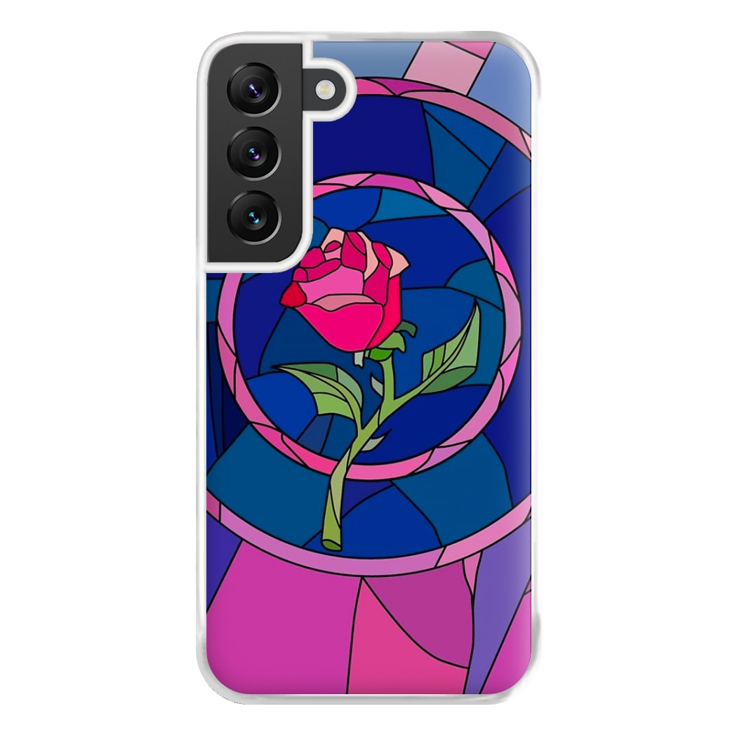 Glass Rose - Beauty Phone Case for Galaxy S22 Plus