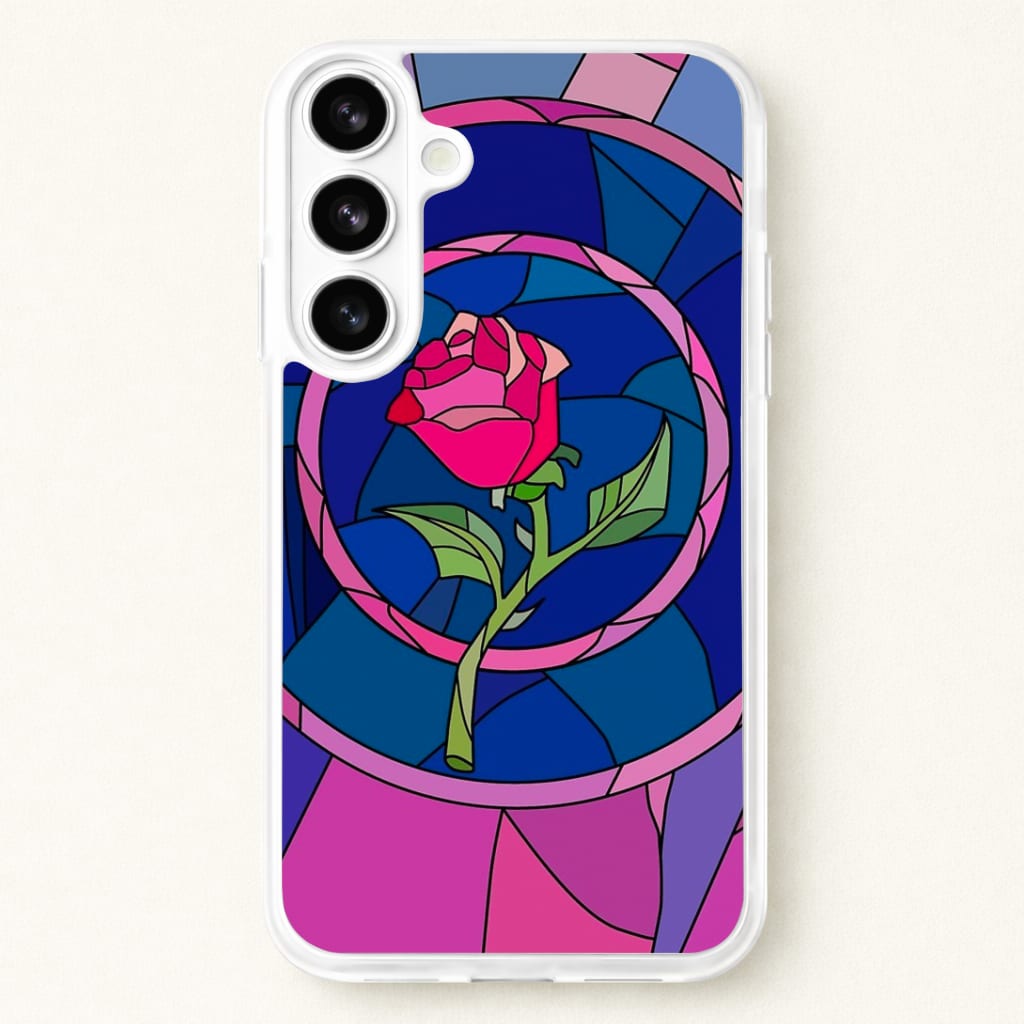 Glass Rose - Beauty Phone Case for Galaxy S26 Plus