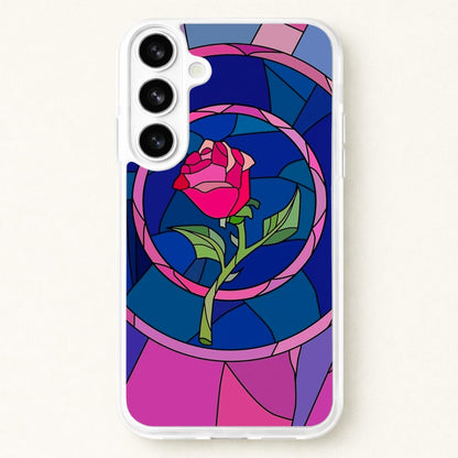 Glass Rose - Beauty Phone Case for Galaxy S26 Plus
