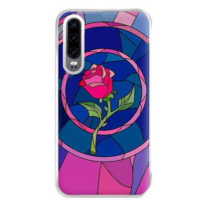 Glass Rose - Beauty Phone Case for Huawei P30