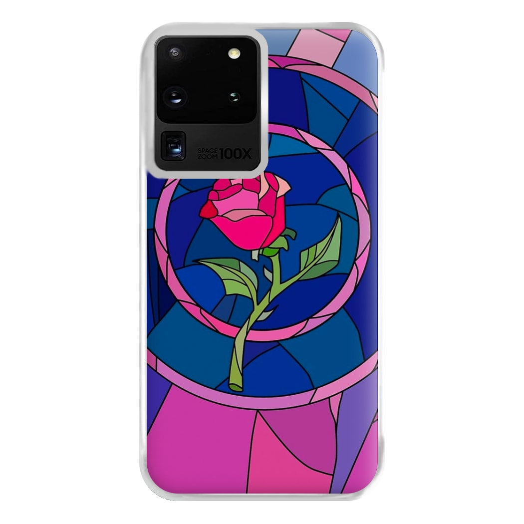 Glass Rose - Beauty Phone Case for Galaxy S20 Ultra