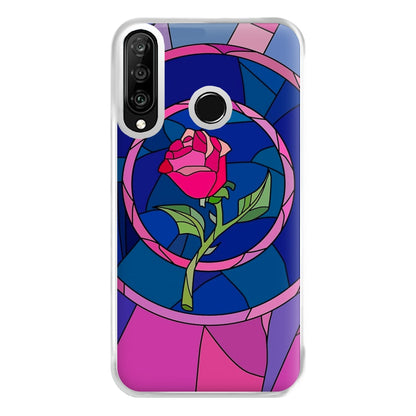 Glass Rose - Beauty Phone Case for Huawei P30 Lite