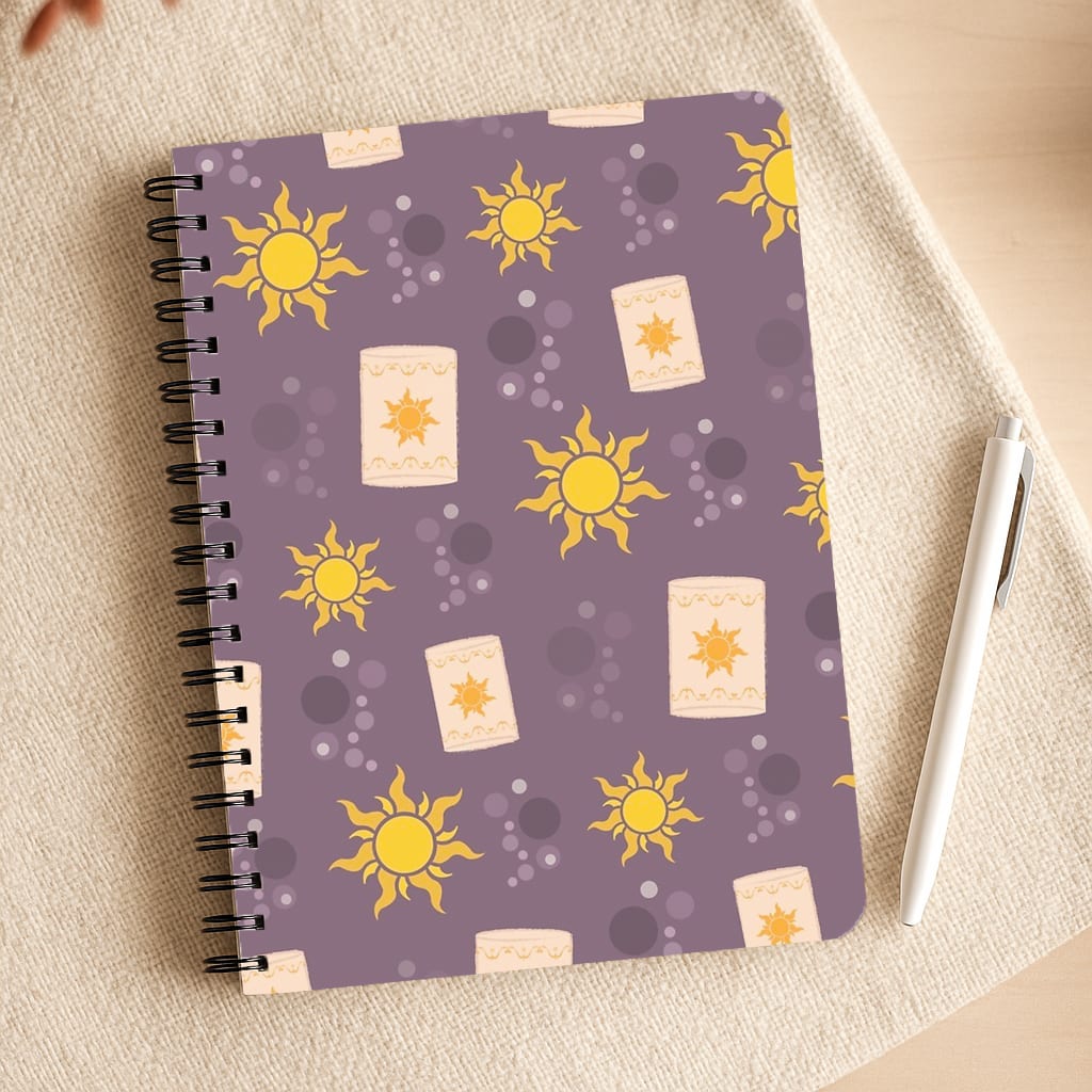 Lanterns Cartoon Notepad