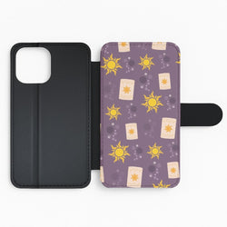 Lanterns Cartoon Flip Wallet Phone Case