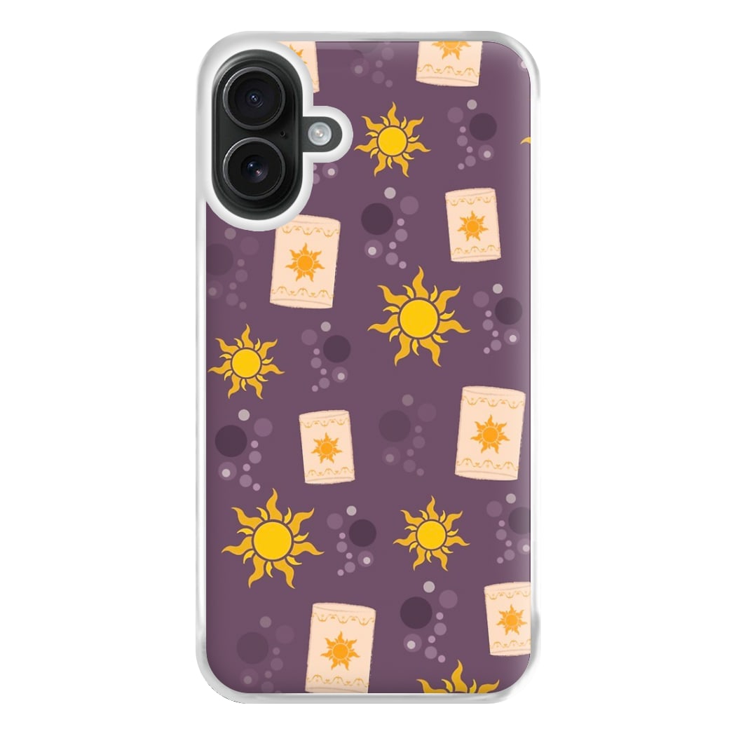 Lanterns Cartoon Phone Case for iPhone 16 Plus