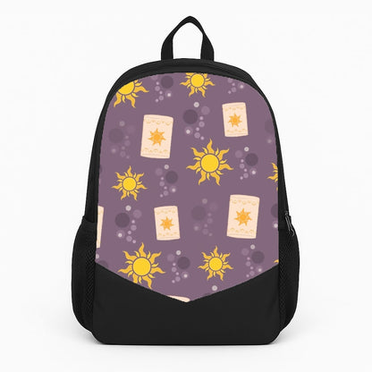 Lanterns Cartoon Large Backpack