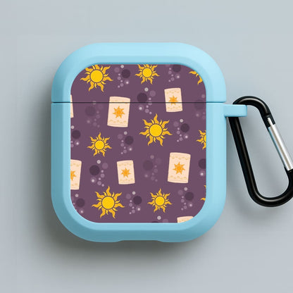 Lanterns Cartoon Blue AirPods Case