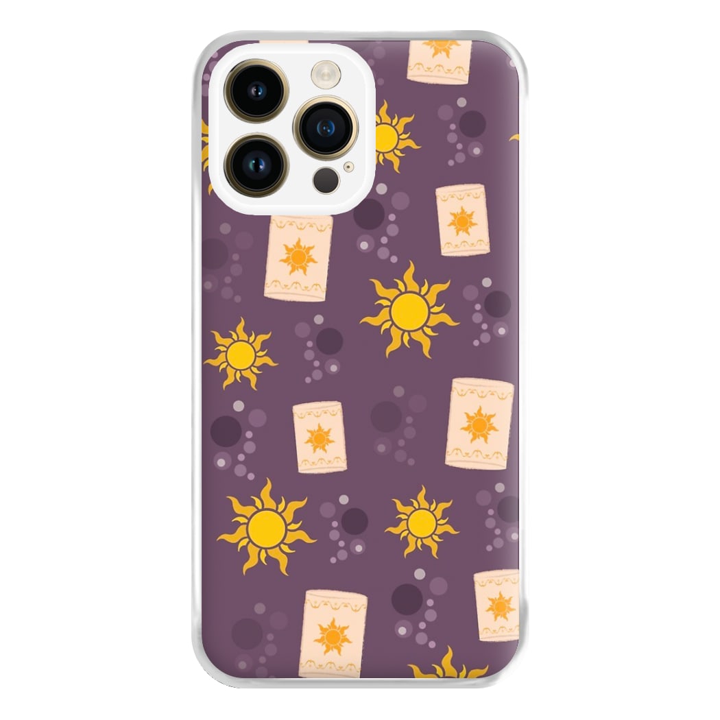 Lanterns Cartoon Phone Case for iPhone 14 Pro Max