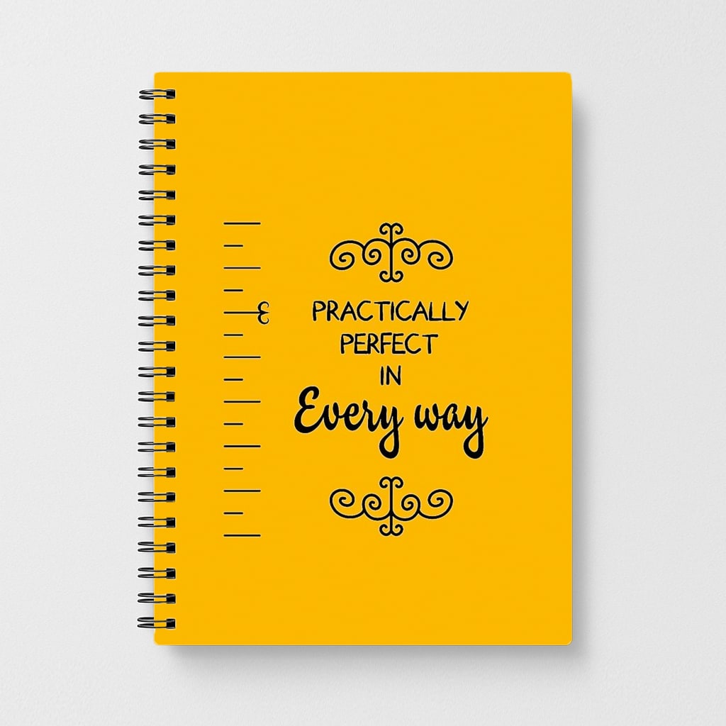 Practically Perfect - Poppins Notebook
