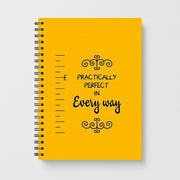 Practically Perfect - Poppins Notebook 1