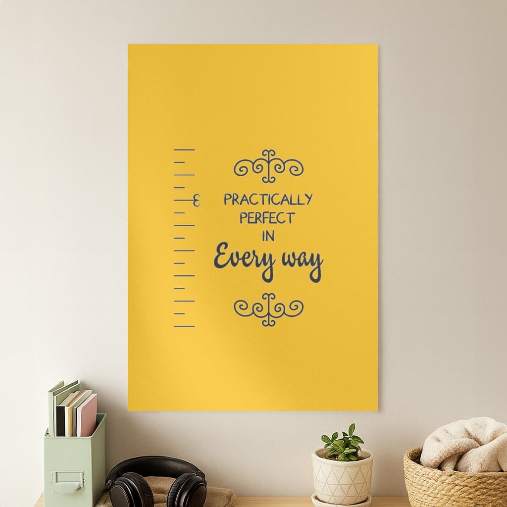 Practically Perfect - Poppins Poster