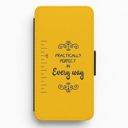 Practically Perfect - Poppins Flip Wallet Phone Case