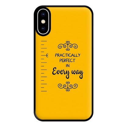 Practically Perfect - Poppins Phone Case for iPhone XS Max