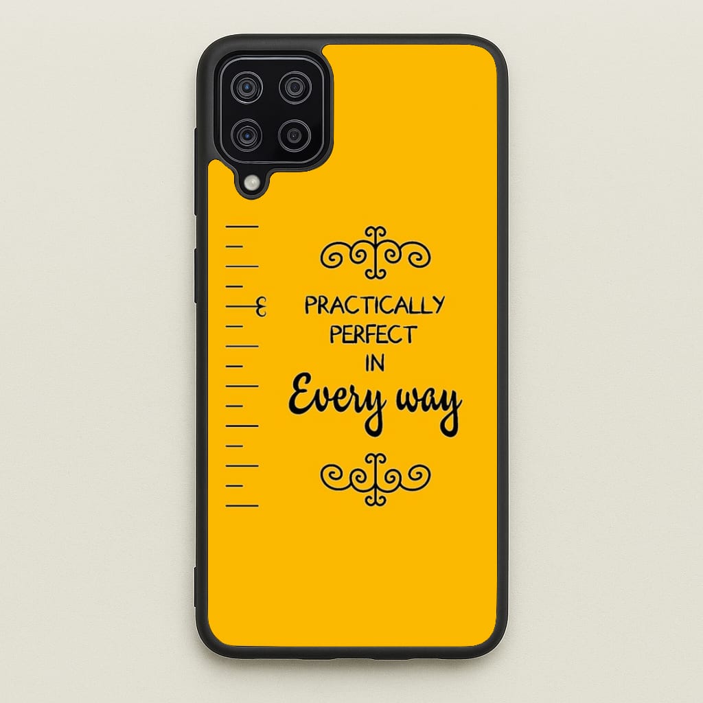 Practically Perfect - Poppins  - Disney Phone Case for Galaxy A12