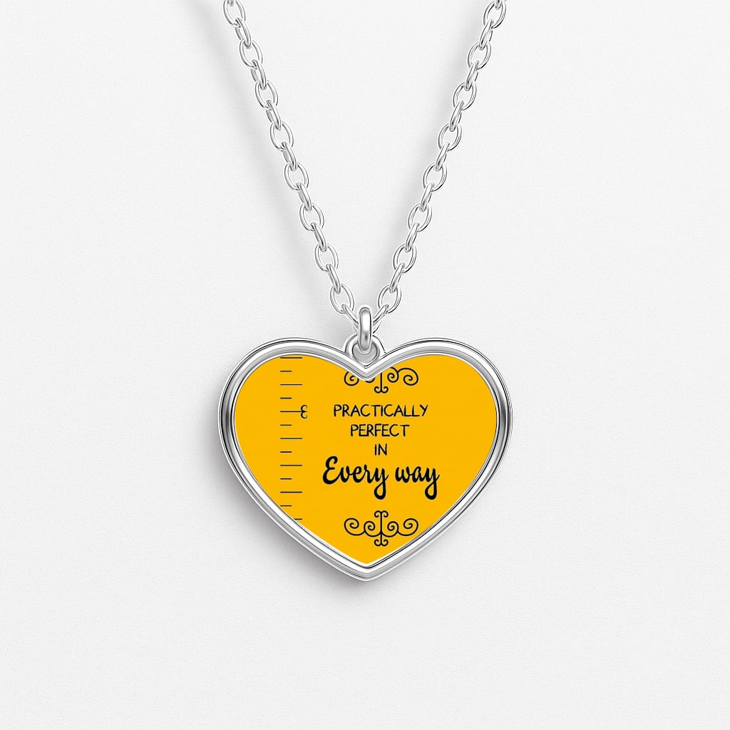 Practically Perfect - Poppins Heart Necklace