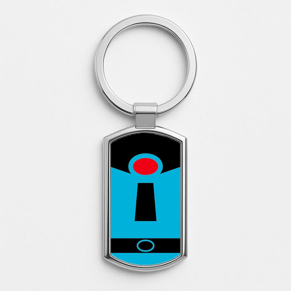 Golden I - Incredible Silver Keyring