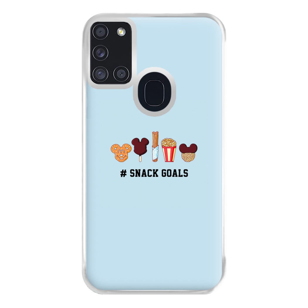 Snack Goals Phone Case for Galaxy A21s