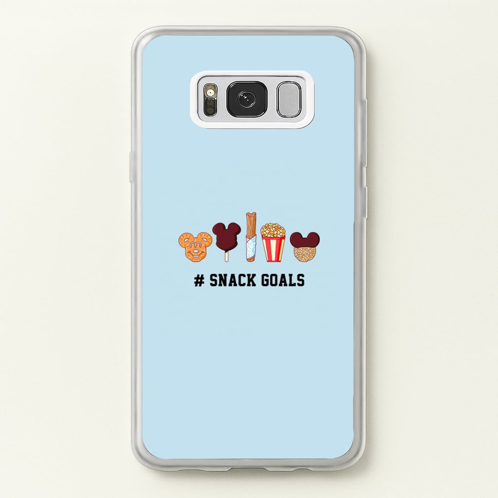 Snack Goals  - Disney Phone Case for Galaxy S8