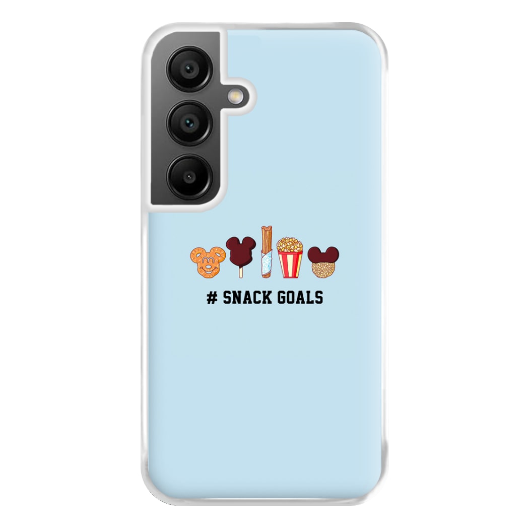 Snack Goals Phone Case for Galaxy A55