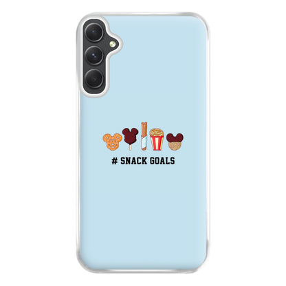 Snack Goals Phone Case for Galaxy A34