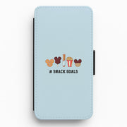 Snack Goals Flip / Wallet Phone Case 1