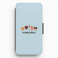 Snack Goals Flip / Wallet Phone Case