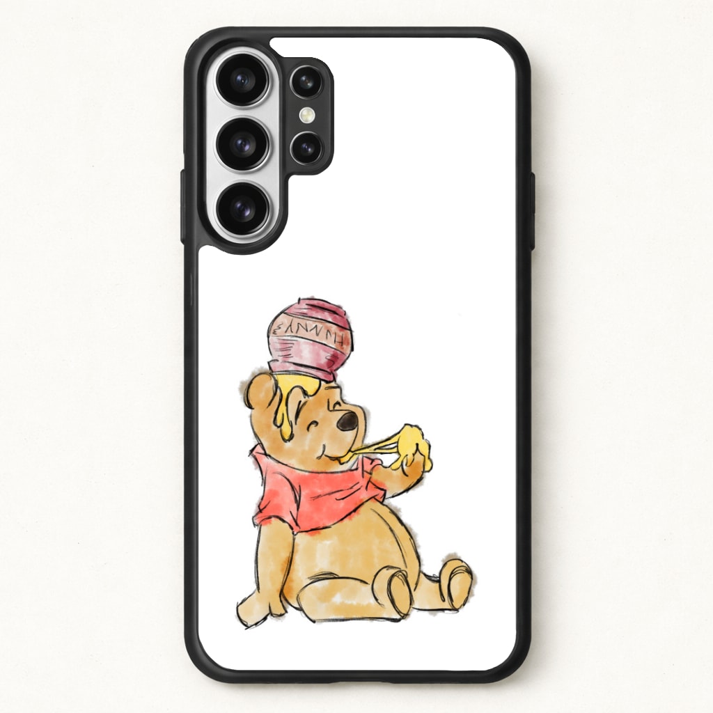 Winnie Sketch Phone Case for Galaxy S26 Ultra