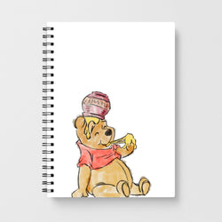 Winnie The Pooh Sketch - Disney Notebook