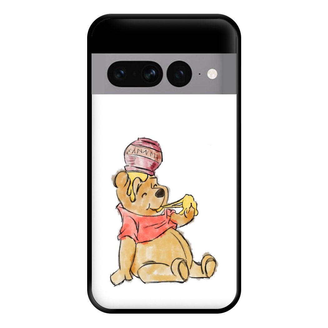 Winnie Sketch Phone Case for Google Pixel 7 Pro