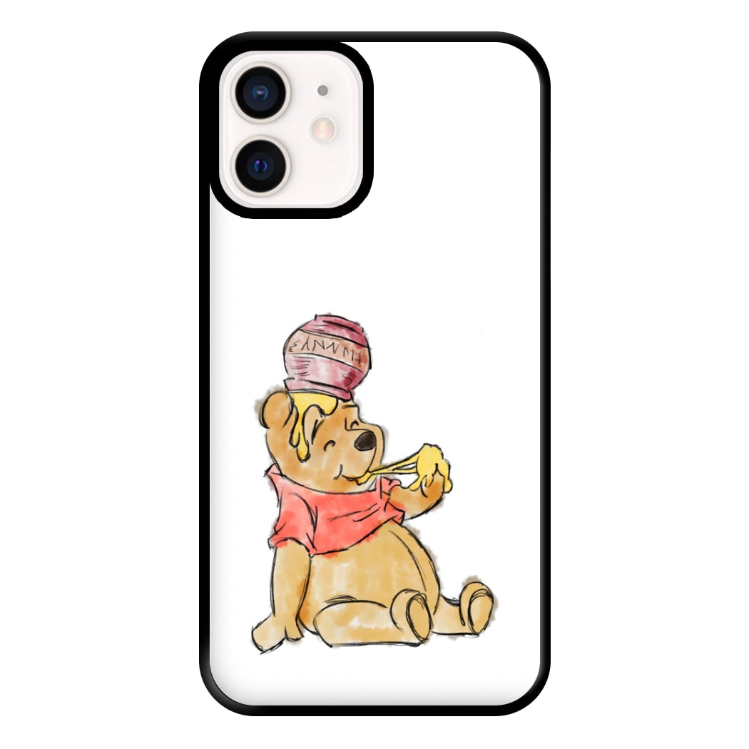 Winnie Sketch Phone Case for iPhone 13 Mini