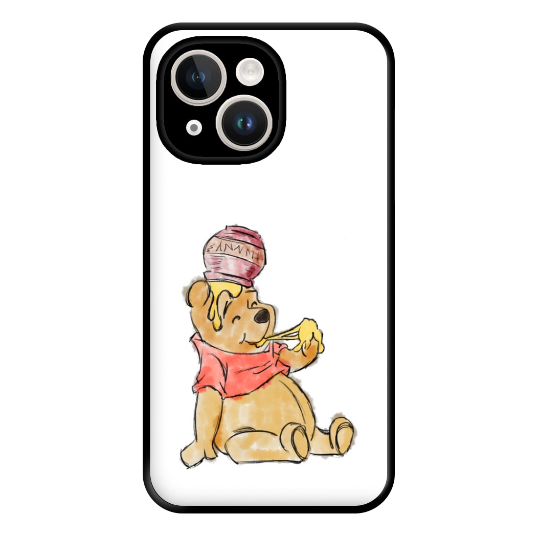 Winnie Sketch Phone Case for iPhone 14 Plus