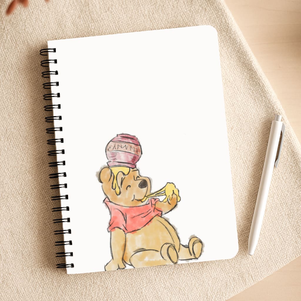 Winnie Sketch Notepad