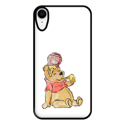 Winnie Sketch Phone Case for iPhone XR