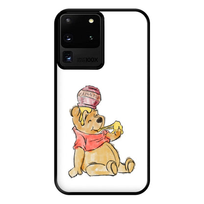 Winnie Sketch Phone Case for Galaxy S20 Ultra