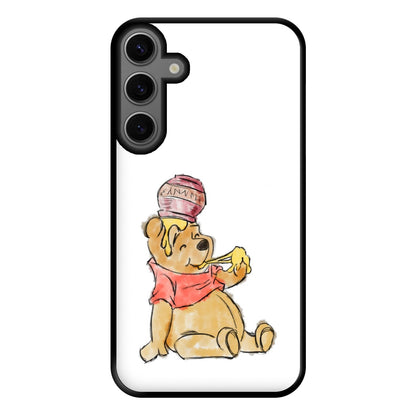 Winnie Sketch Phone Case for Galaxy S23FE