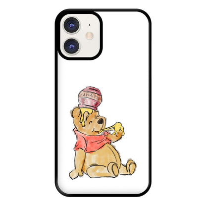 Winnie Sketch Phone Case for iPhone 12 / 12 Pro