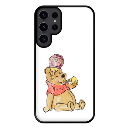 Winnie Sketch Phone Case for Galaxy S23 Ultra